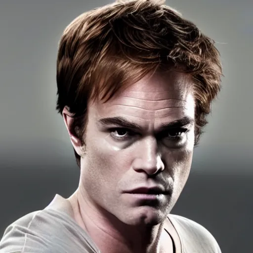 Image similar to dexter morgan as edward cullen in twilight movie with sparkling skin, 8 k, high resolution