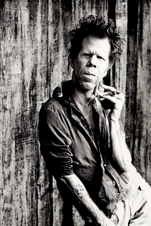 Image similar to tom waits portrait by annie liebovitz, award winning photography