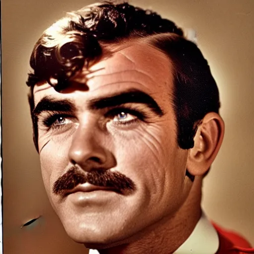 Prompt: a young sean connery