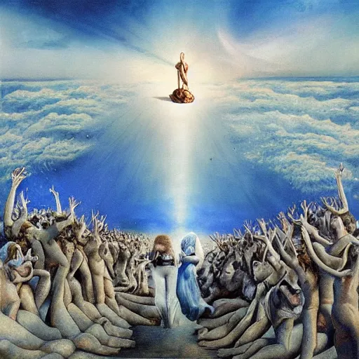 Image similar to the rapture, surrealism