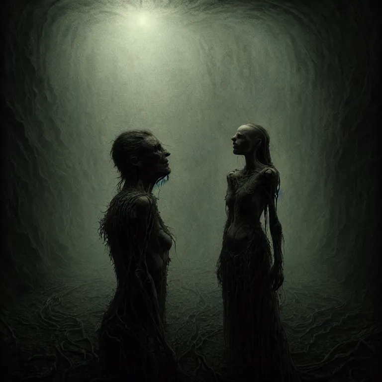 Prompt: epic professional digital art of terrible hunger, atmospheric lighting, drawn, complex, detailed, foreboding, mysterious, mystical, leesha hannigan, wayne haag, reina rocin, ignacio fernandez rios, mark ryden, iris van herpen, epic, stunning, magnificent, a lot of wow, cinematic, masterpiece