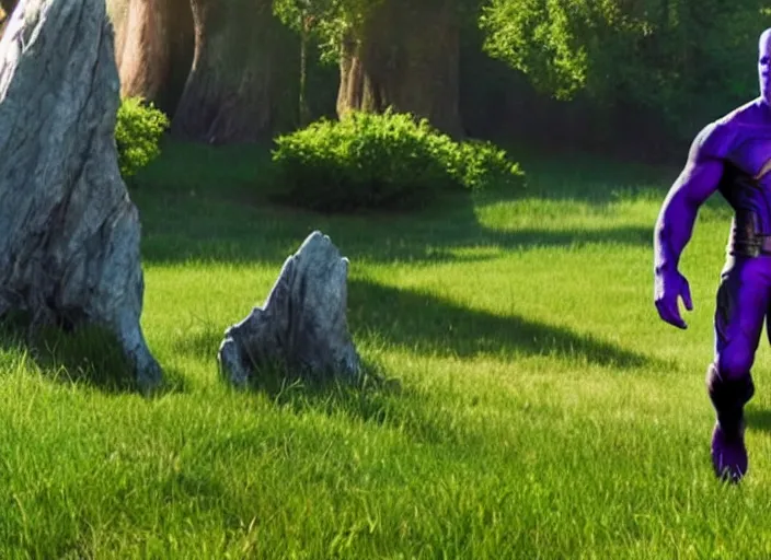 Thanos Touch Grass GIF - Thanos Touch Grass Thanos Meme - Discover & Share  GIFs