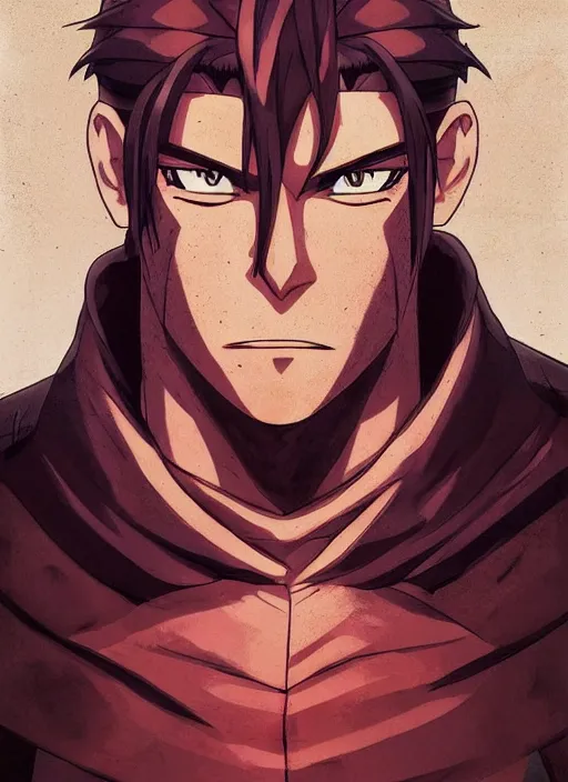 King Bradley from Fullmetal Alchemist Brotherhood with, Stable Diffusion