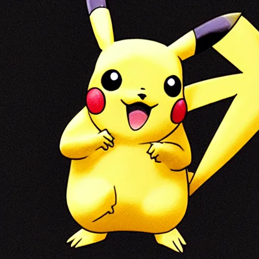Prompt: pikachu as a real animal, photorealistic