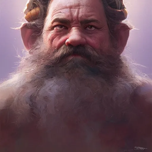 Image similar to a portrait of dwarf, intricate, headshot, highly detailed, digital painting, artstation, concept art, sharp focus, cinematic lighting, illustration, art by greg rutkowski, cgsociety