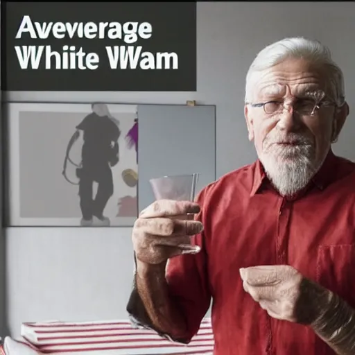 Prompt: average white boomer man