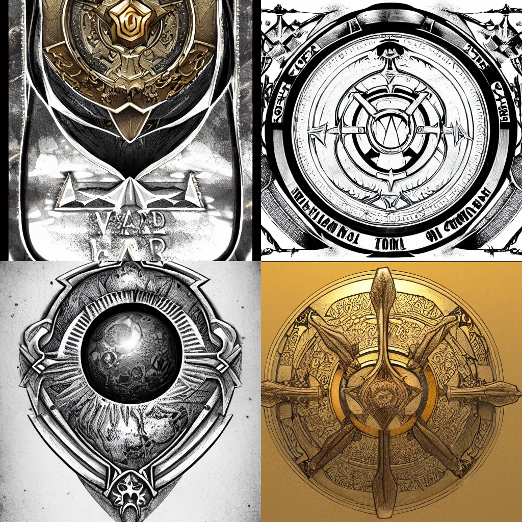 Prompt: a hyperdetailed tome of wizardly secrets, an orb insignia is etched in the front, 4k HD digital art, trending on artstation