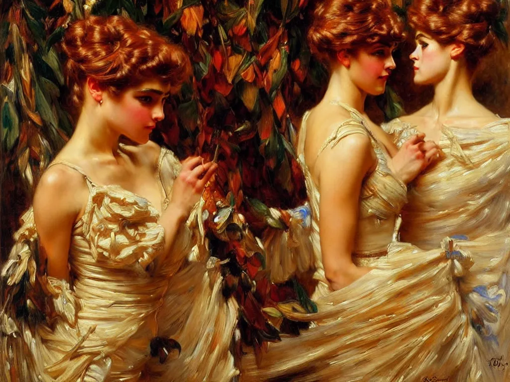 Image similar to highly detailed painting by gaston bussiere, j. c. leyendecker 8 k