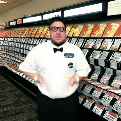 Image similar to a photograph of the average Cinemark Theatres employee