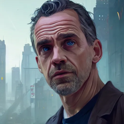 Prompt: highly detailed portrait, jordan peterson, in gta v, stephen bliss, unreal engine, fantasy art by greg rutkowski, loish, rhads, ferdinand knab, makoto shinkai and lois van baarle, ilya kuvshinov, rossdraws, tom bagshaw, global illumination, radiant light, detailed and intricate environment