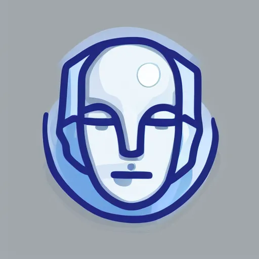 Prompt: minimalist logo icon of a human head made of water, ray tracing, realistic water splashes, sharp focus, 8 k resolution