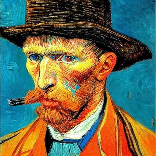 Prompt: ensor van gogh by salvador patrick duffill dali, artstation, 4 k painting, glossy paper quality