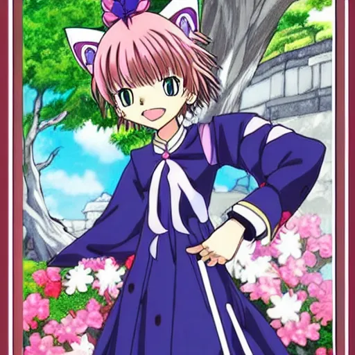Image similar to cats sakura card captors style