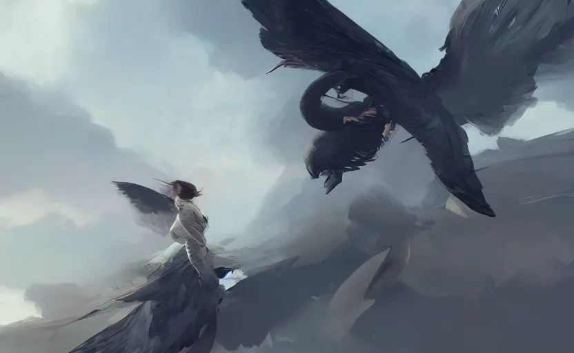 Image similar to Extended wings, elegant, volumetric lighting, digital painting, highly detailed, artstation, sharp focus, illustration, concept art, ruan jia, steve mccurry