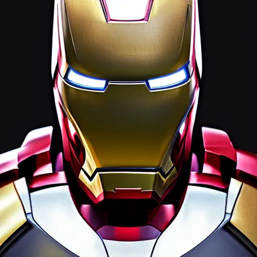 Image similar to iron man, 8 k uhd, unreal engine, reflected chrome, octane render in the artstyle of craig mallismo, unreal engine 5, highly detailed face, true anatomy!, extremely detailed!, fishnets, dystopian, details visible, octane render, photography