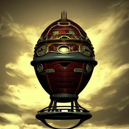 Image similar to enormous flying skydocks!! in a gigantic faberge egg, sky!!!, steampunk, aetherpunk, fantasy art, unreal engine,