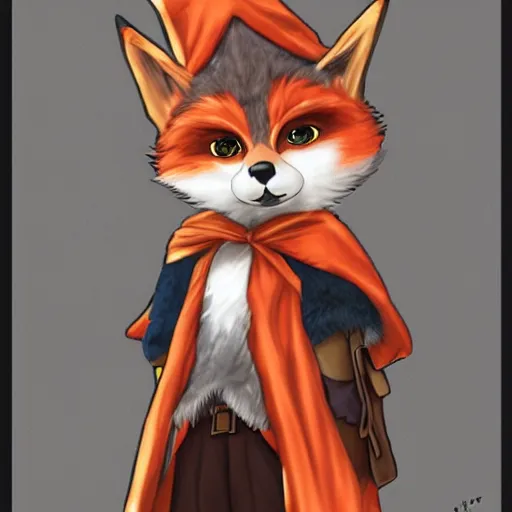 Image similar to wizard with fox costume, highly detailed, by kawacy, trending on artstation, furry art