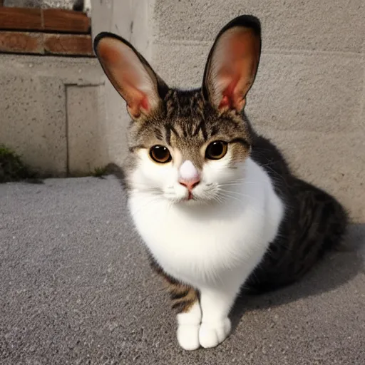 Image similar to cat cross rabbit