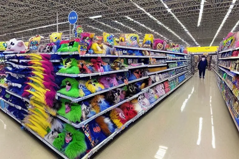 Image similar to photo of fursuits for sale at walmart