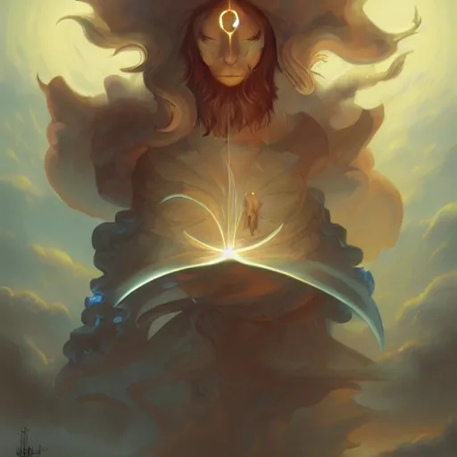 Prompt: Enlightened Wizard by Peter Mohrbacher