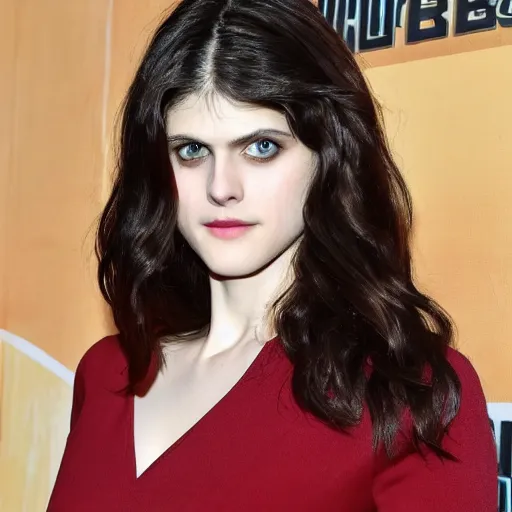 Prompt: black alexandra daddario