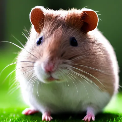 Prompt: photo of a hamster, cosplaying as princess leia, unedited,, sharp focus, 8 k