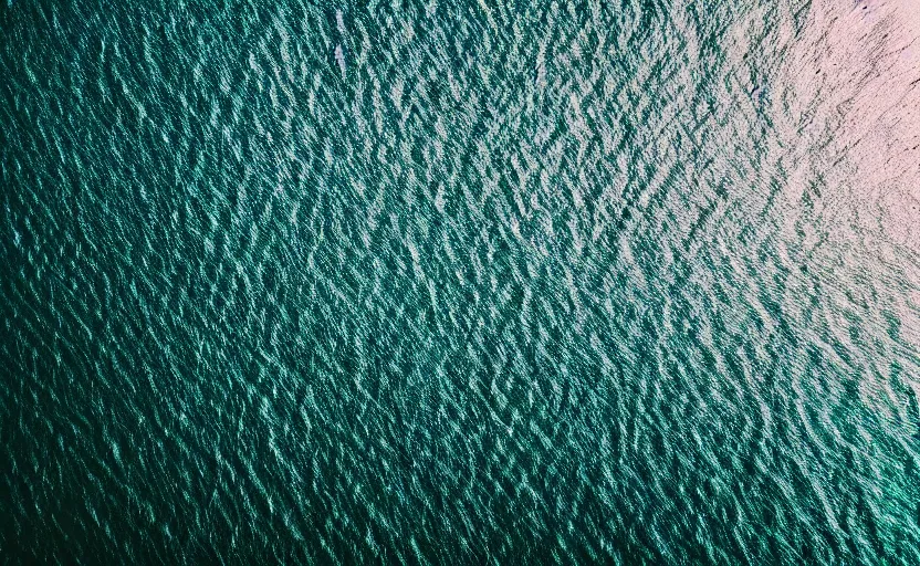 Image similar to top view of water, natural light, cinematic lighting, 8 k