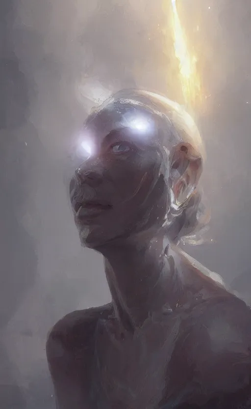 Prompt: portrait of small crystal with white pulsing light, front game card, drark, marvel comics, dark, intricate, highly detailed, smooth, artstation, digital illustration by ruan jia and mandy jurgens and artgerm and wayne barlowe and greg rutkowski and zdislav beksinski