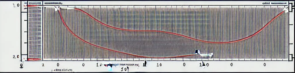 Image similar to drag me along sinusoid rider shoot across topology like blasting through the core just to climb the highest mountain