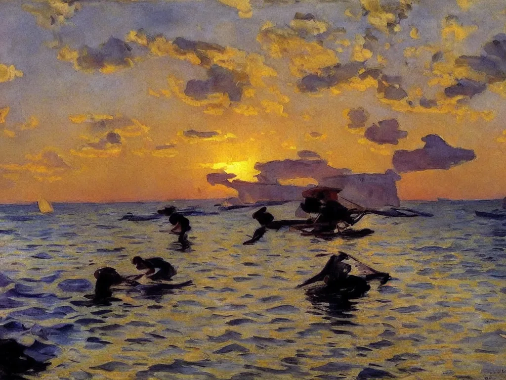 Image similar to 🌅 by joaquin sorolla