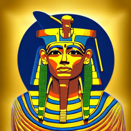 Image similar to president of the united states of america, state of the union, king tut