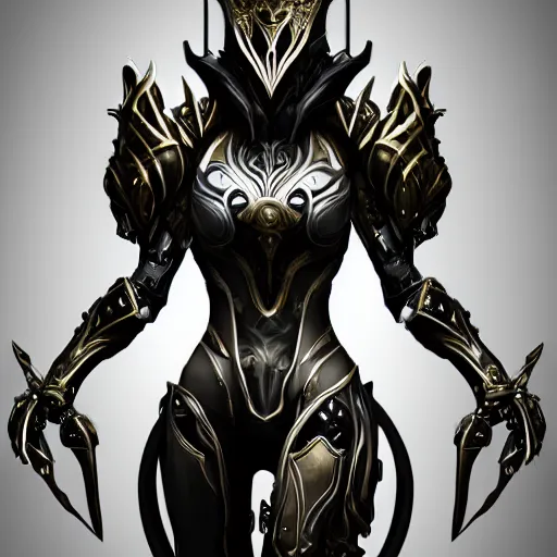 Prompt: highly detailed exquisite fanart, of a beautiful female warframe, but as an anthropomorphic robot dragon, matte black metal armor with white accents, close-up shot, holding a detailed sword in her palm, epic cinematic shot, sharp claws for hands, professional digital art, high end digital art, realistic, captura, DeviantArt, artstation, Furaffinity, 8k HD render