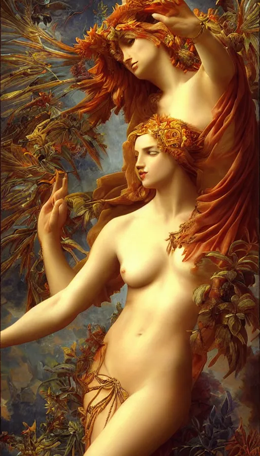 Image similar to psytrance artwork, by guillaume seignac