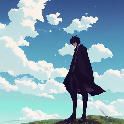 Prompt: sir reverend minister thomas bayes floating in statistics, poster art by makoto shinkai, featured on pixiv, environmental art, official art, anime, movie poster