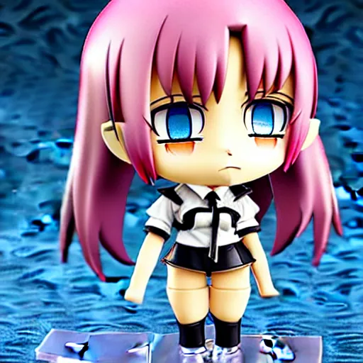 Image similar to uguu uwu chibi nendroid senpai