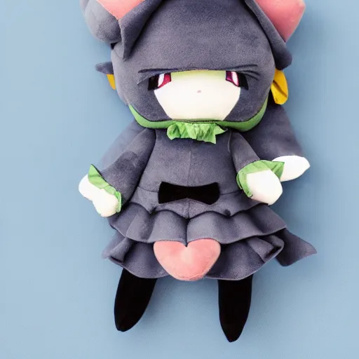 Prompt: photo of a fumo plushie