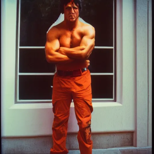 Image similar to orange!!! that looks like stallone, funny award - winning photo, rolleiflex tlr