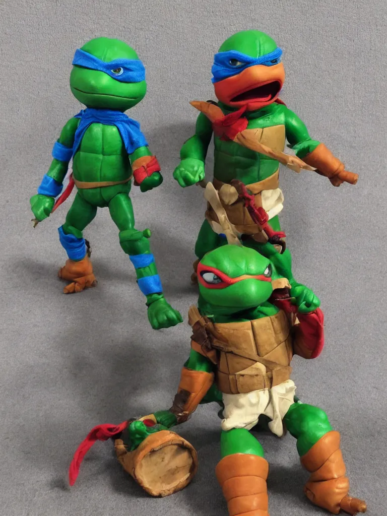 Image similar to teenage mutant ninja turtle 1 9 2 0 toy