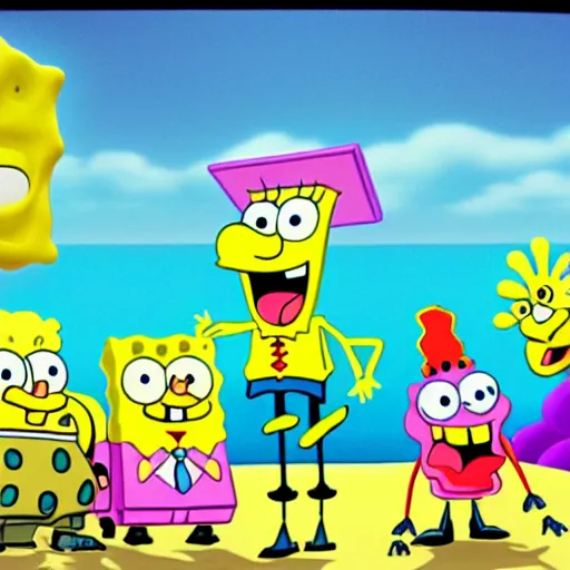 Image similar to spongebob squarepants