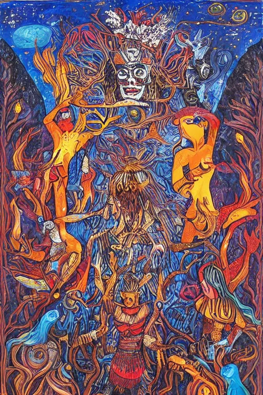 Image similar to the shamanic underworld