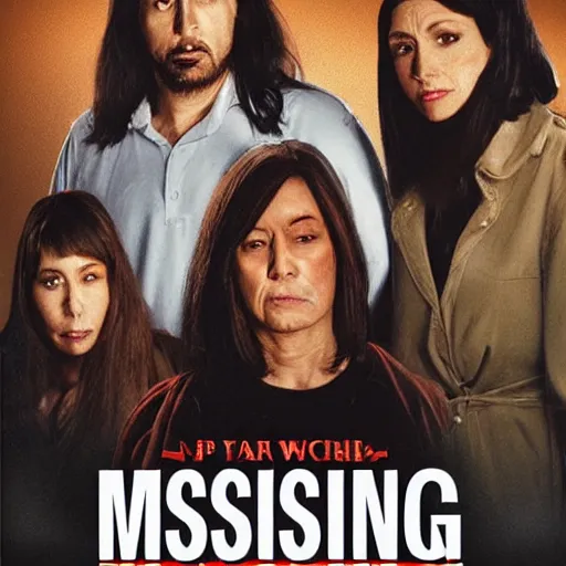 Prompt: missing persons poster