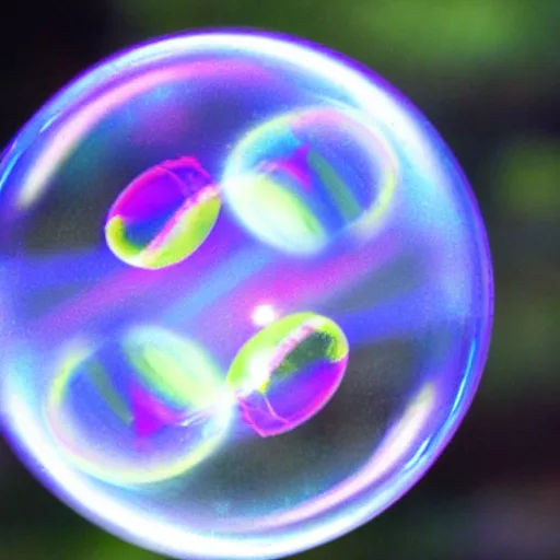 Prompt: soap bubble