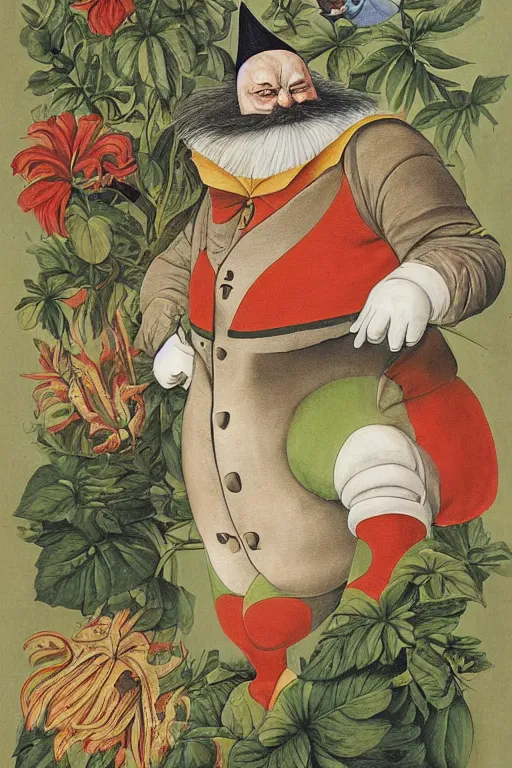 Image similar to dr robotnik, by maria sibylla merian