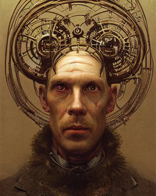 Prompt: epic portrait of victorian man scientist, steampunk, highly detailed, intricate details, symmetry, golden ratio, illustration, realistic, 8 k, high sharpness, by beksinski and rutkowski and stalenhag