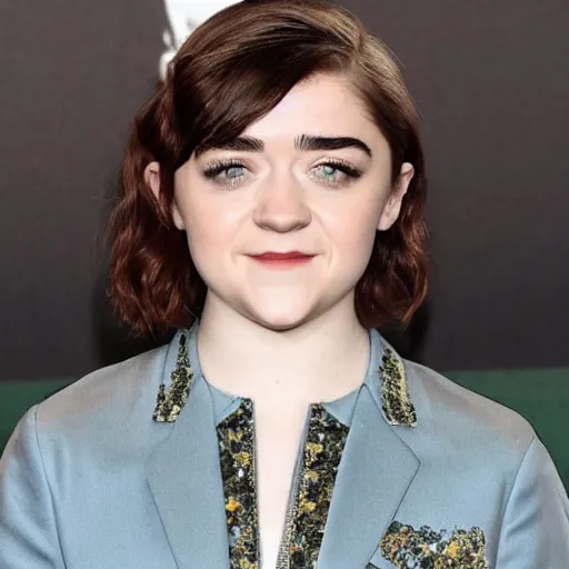 Image similar to maisie williams standing on one toe