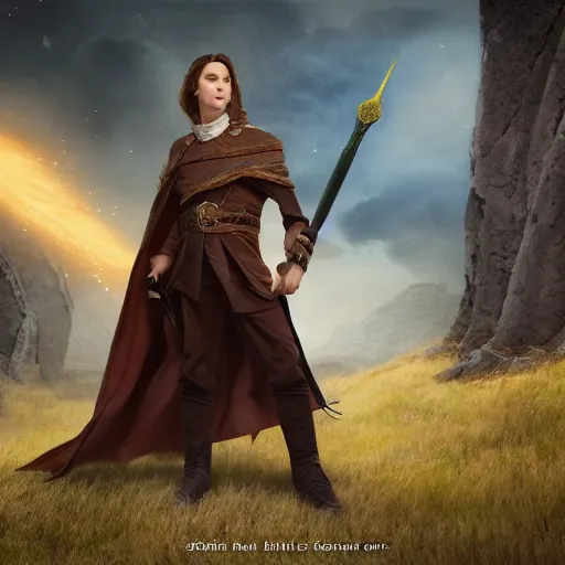 Image similar to Sabriel by Garth Nix, concept art, cinematic photography