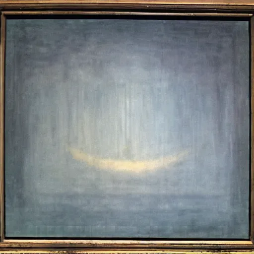 Image similar to the abstract painting'void whimsy ', by caspar david friedrich!!!, by rothko!!!