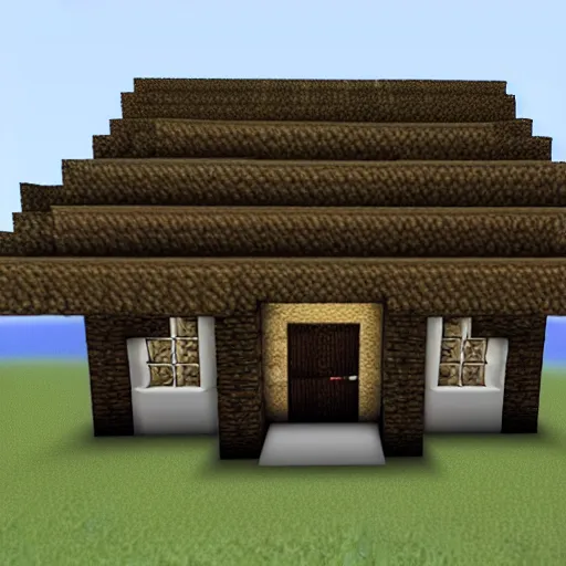 Prompt: minecraft cottage modded