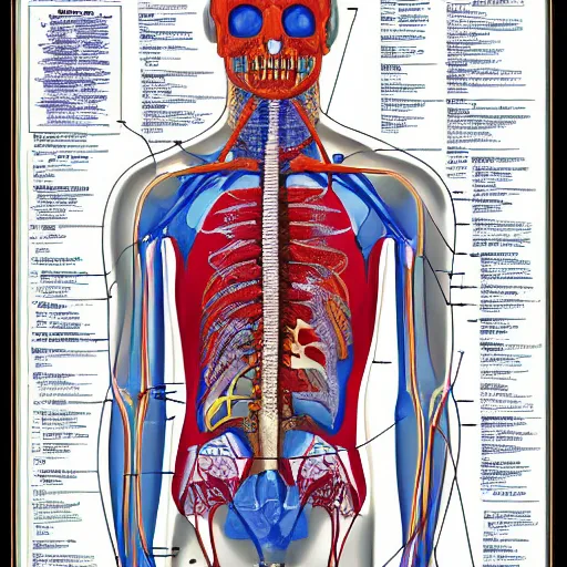 Prompt: jason christopher watkins gray's anatomy medical diagram 1 0 2 8 x 1 0 2 8