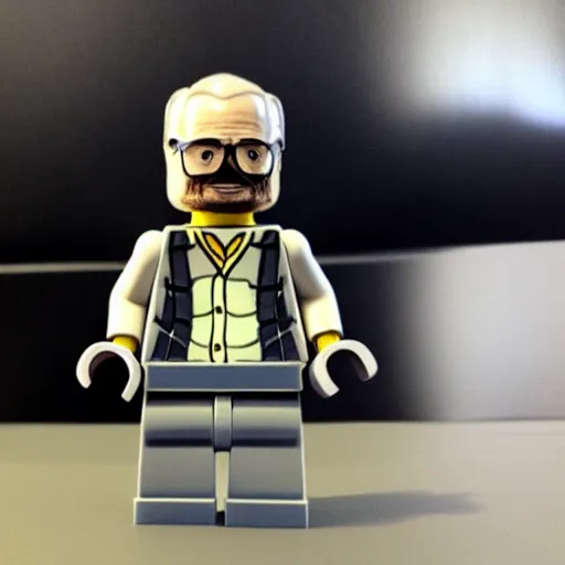 Prompt: lego walter white, hyaer realistic